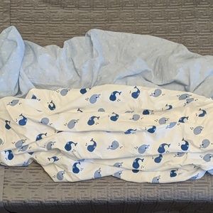 Crib mattress covers, set of 2